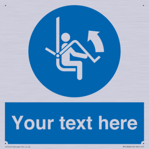 Custom Mandatory: Open safety bar of chairlift